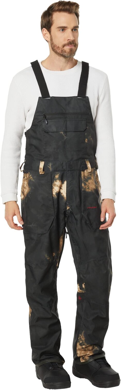 

Комбинезон Volcom Snow Roan Bib Overalls, цвет Bleach Black