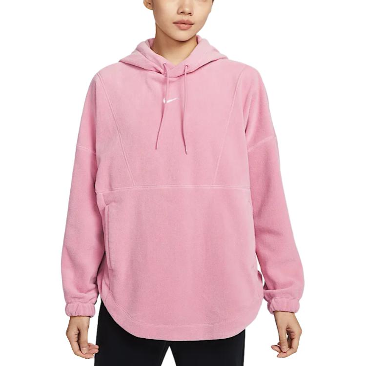 Nike Терма-ФИТ One FW24 Толстовка Женская Elemental Pink/White — фото 3
