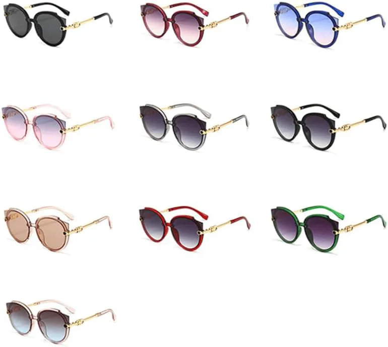 

Солнцезащитные очки «кошачий глаз» для женщин, круглые солнцезащитные очки для мужчин, винтажные большие очки с защитой от УФ-излучения UV400 HDUBFY, Tea Teablue