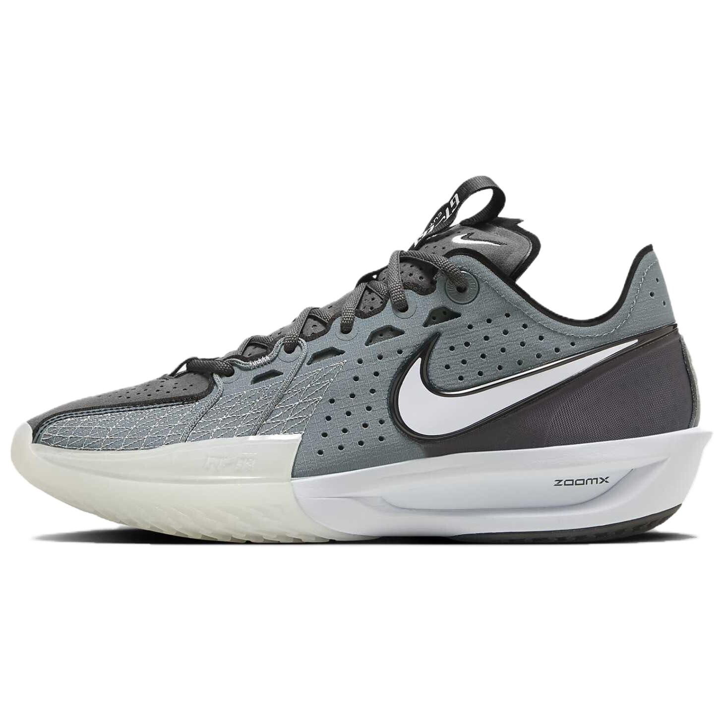 

Баскетбольные кроссовки Air Zoom GT Cut 3 EP 'Hustle' Nike, цвет Gray White