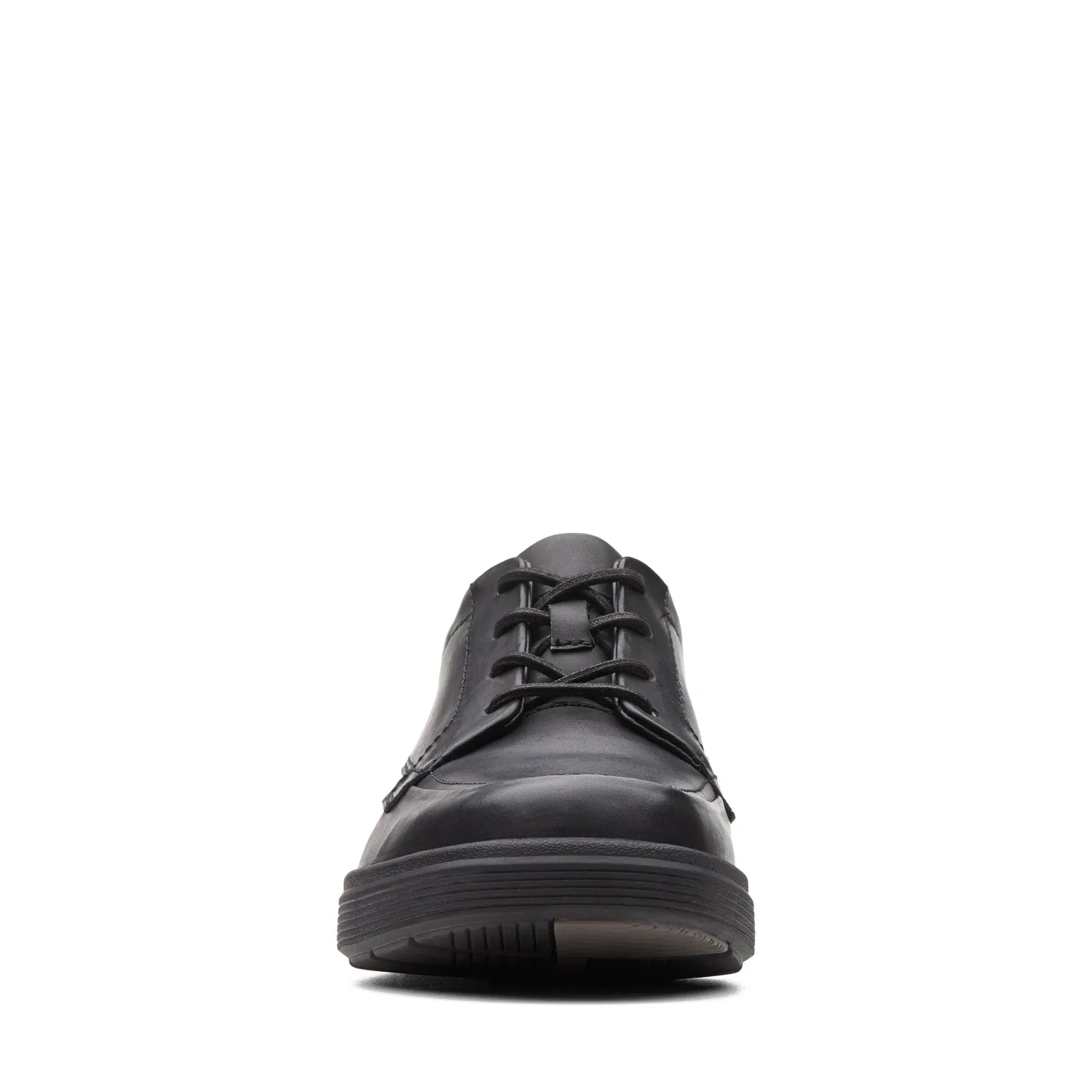 Дерби мужские из черной кожи Clarks, черный — фото 4