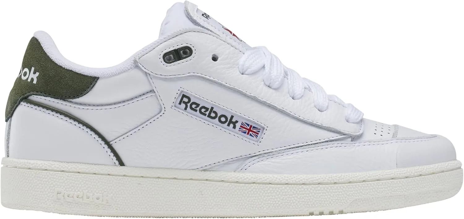Кроссовки унисекс Club C Bulc Reebok, белый/зеленый