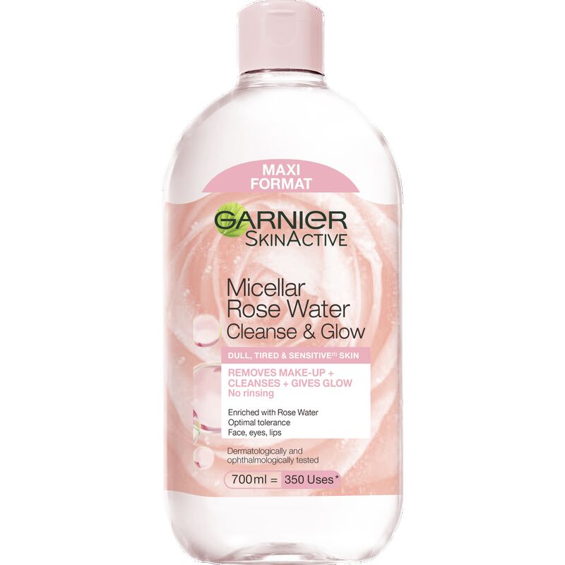 

Мицеллярная очищающая вода роза Garnier, 700 ml