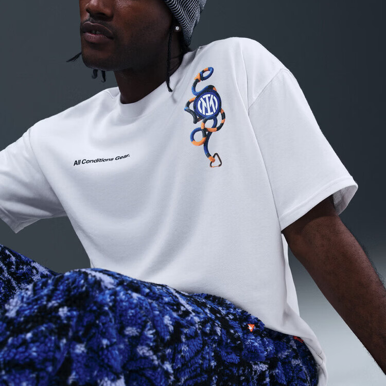Футболка ACG Quick Dry мужская FC Internazionale Milano Nike, белый — фото 3