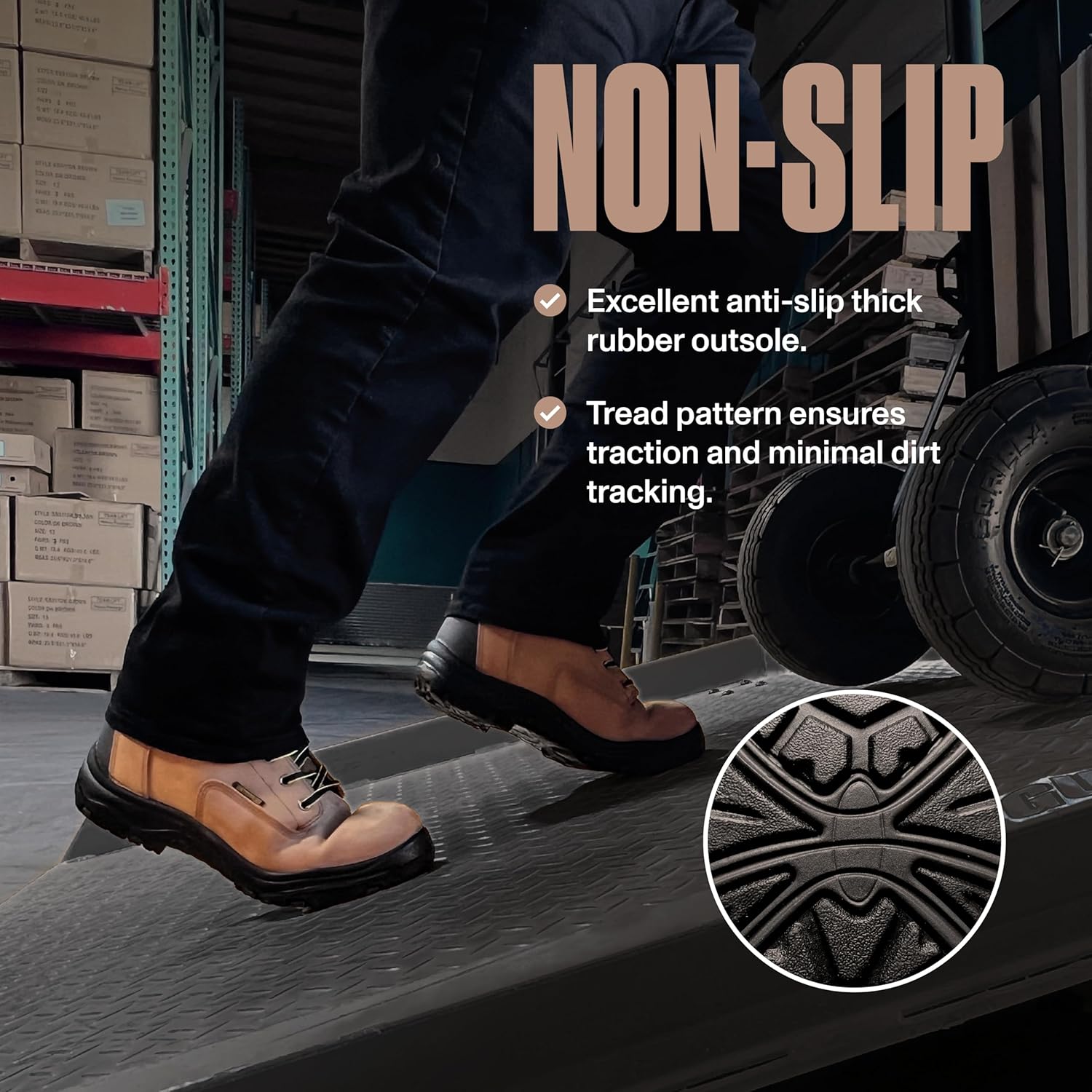 Мужские водонепроницаемые походные рабочие ботинки EVERBOOTS ULTRA DRY Ever Boots, Copper — фото 4