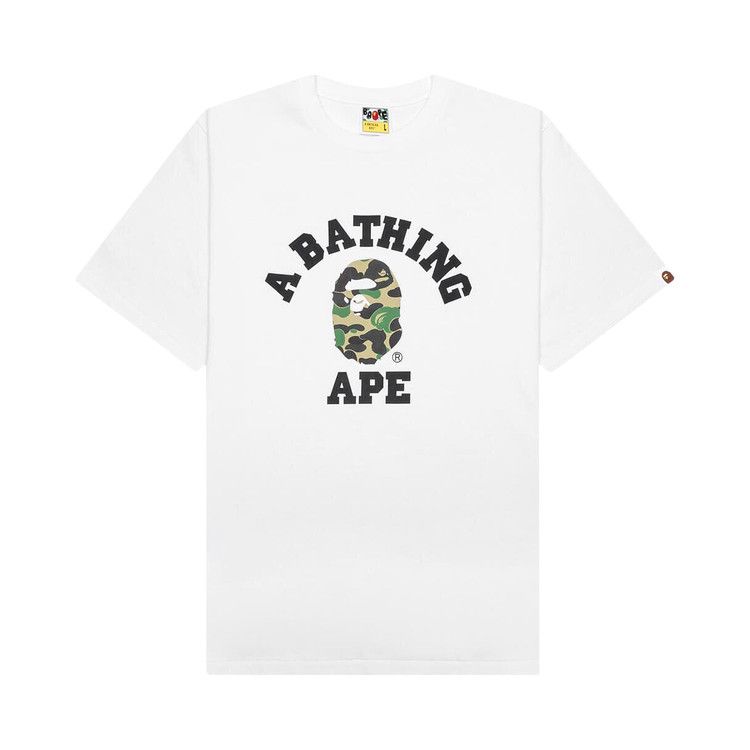 

Топ BAPE ABC Camo College, White/Green