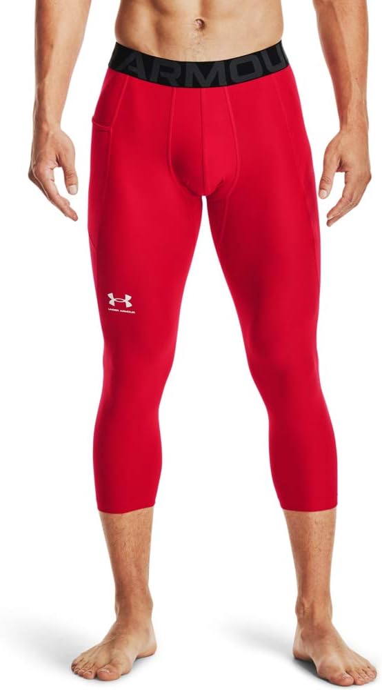 

Under Armour мужские HeatGear Armour леггинсы 3/4, Red (600)/White
