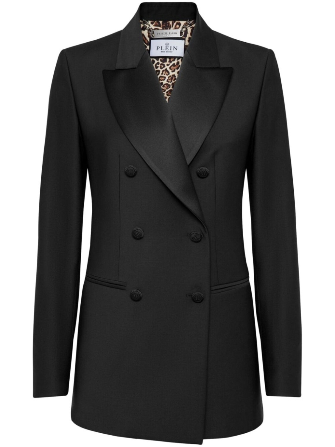 

Двубортный пиджак Philipp Plein Sartorial, черный