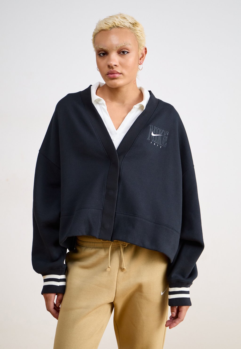 

Толстовка на молнии Nike Sportswear, черный
