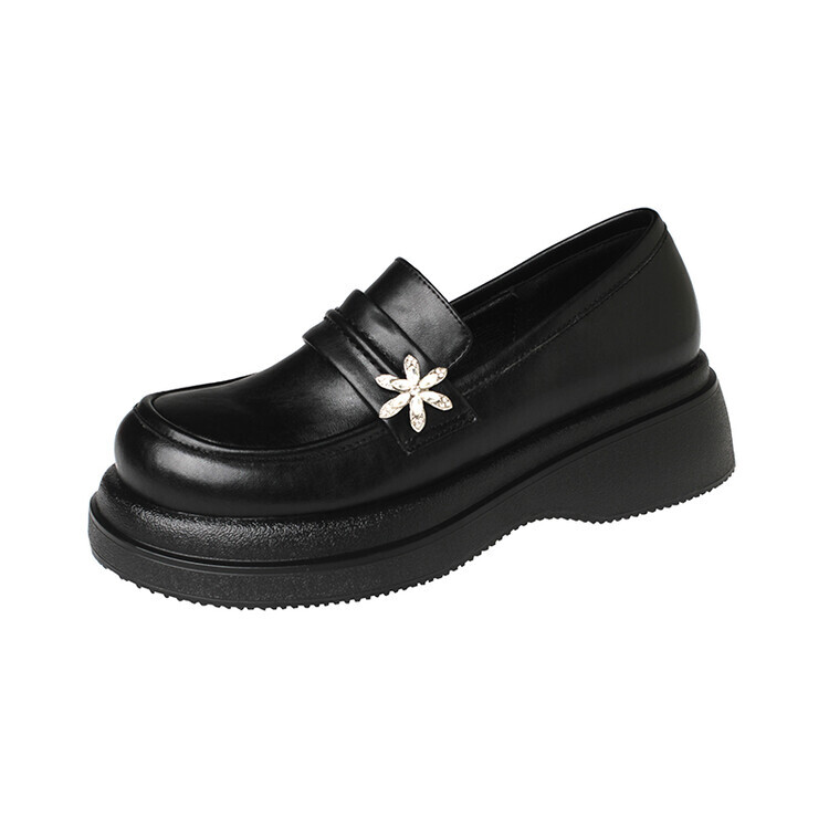 

Лоферы женские черный Quicheshoes