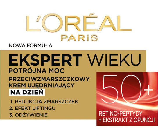 

Укрепляющий дневной крем против морщин, 50 мл L'oreal Paris, Age Expert 50+, L'oréal Paris