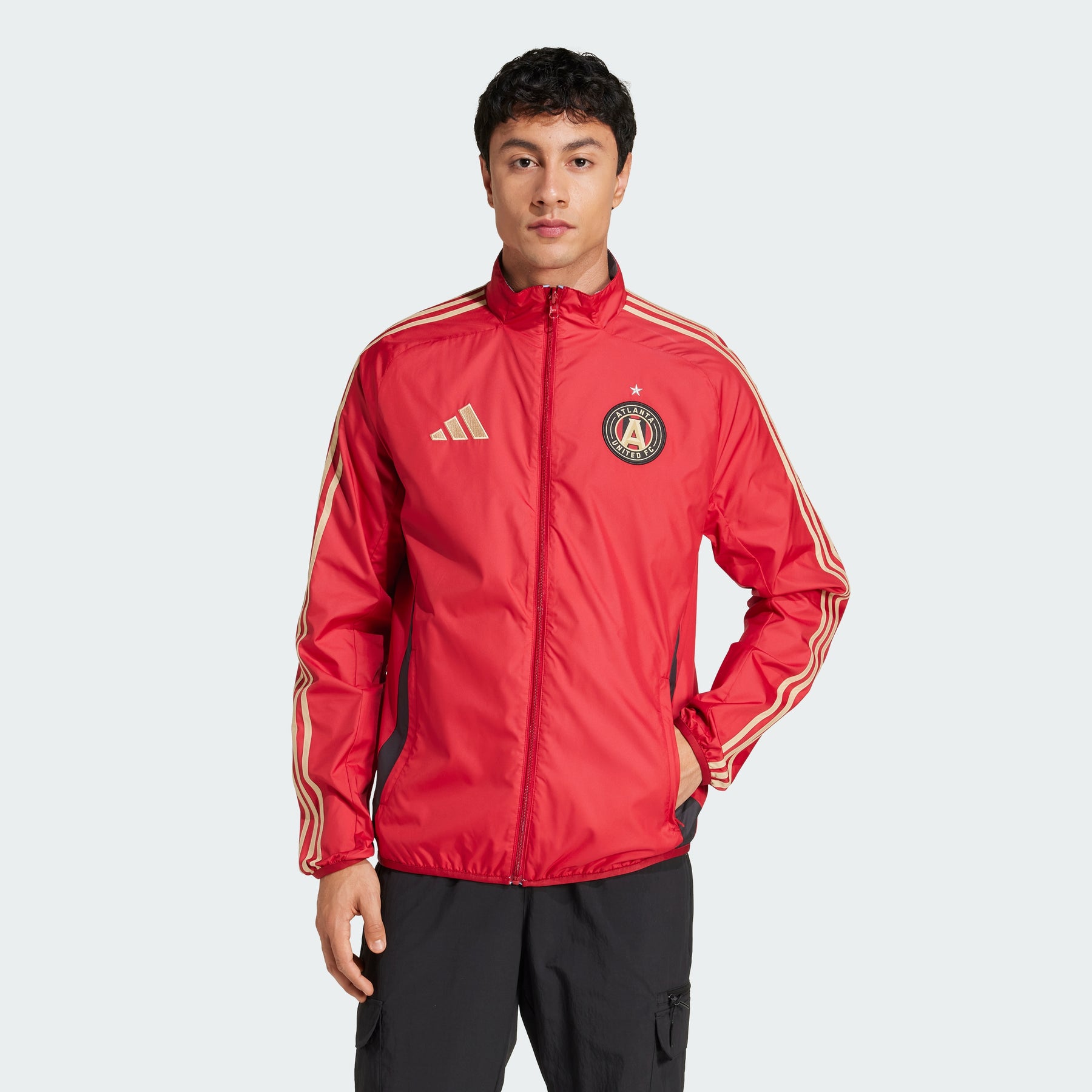 

Двусторонняя куртка ФК «Атланта Юнайтед» Adidas, team victory red
