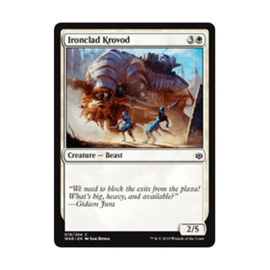 

CCG Железный Кровод (К), MTG - War of the Spark