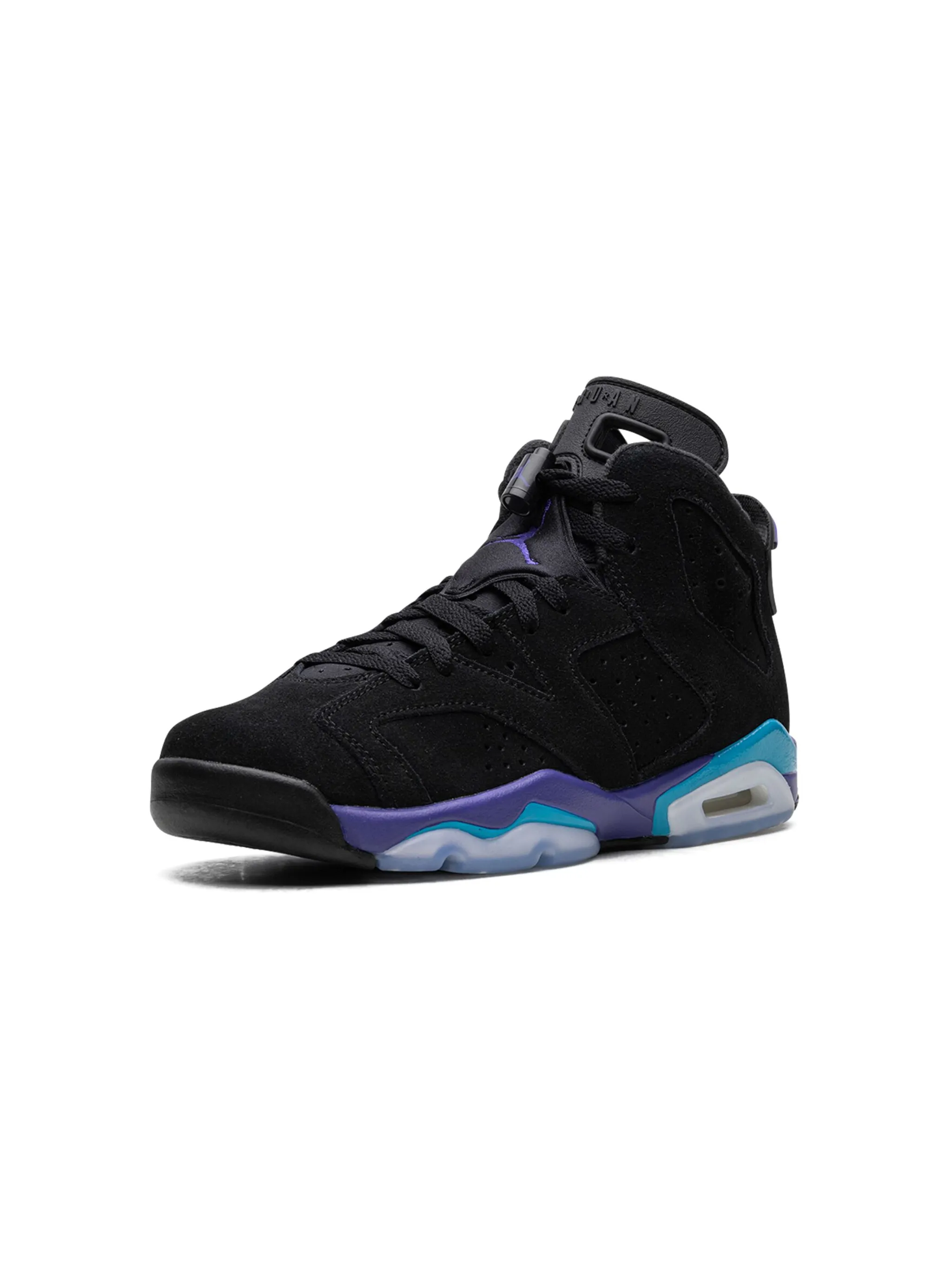 Кроссовки Air Jordan 6 Retro Aqua Jordan Kids, черный — фото 4