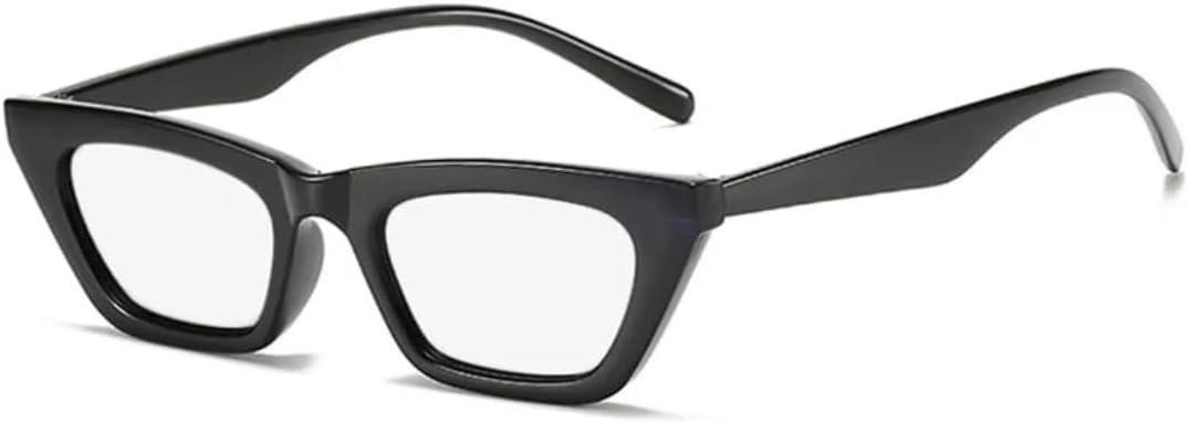 

Классические маленькие солнцезащитные очки «кошачий глаз» конфетных цветов для женщин и мужчин, для активного отдыха, путешествий и вождения, с защитой от УФ-излучения UV400 TKKTLLT, Black Silver