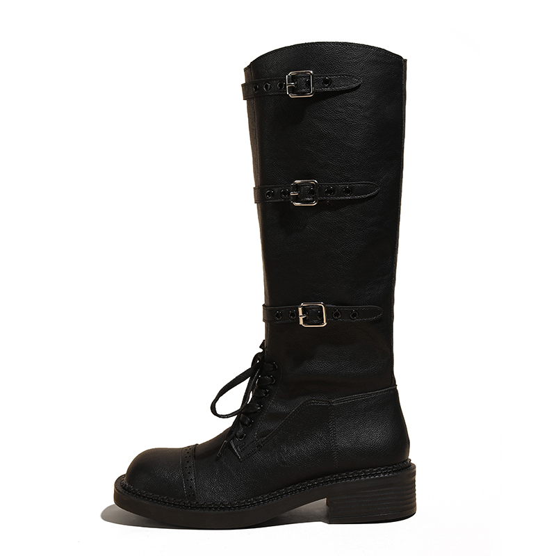 Сапоги женские JIUXINGDAO, Black
