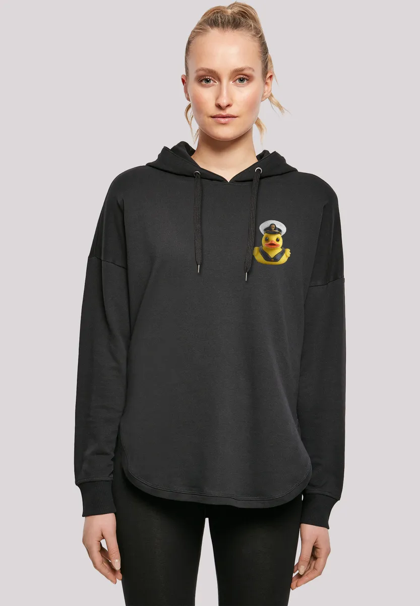 

Толстовка F4NT4STIC "Rubber Duck Captain OVERSIZE HOODIE", принт, черный