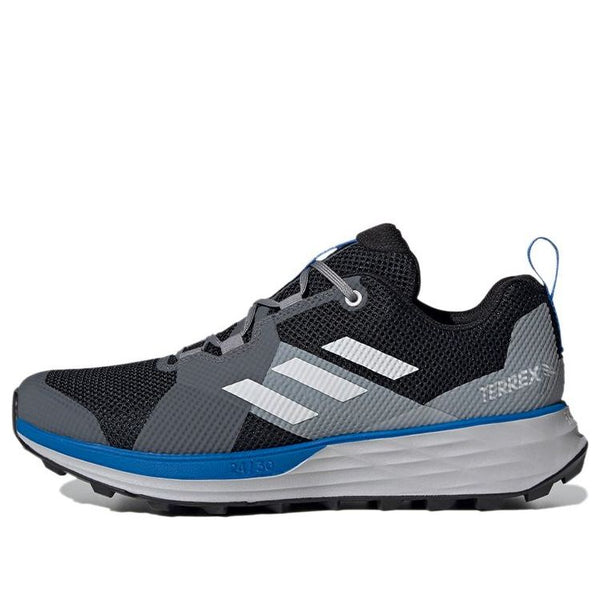 

Кроссовки terrex two 'black glow blue' Adidas, черный