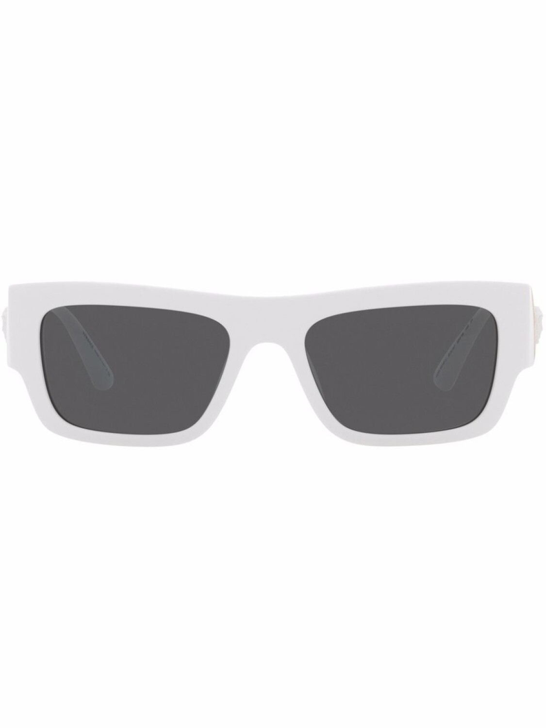 

Солнцезащитные очки в прямоугольной оправе с логотипом Versace Eyewear, белый