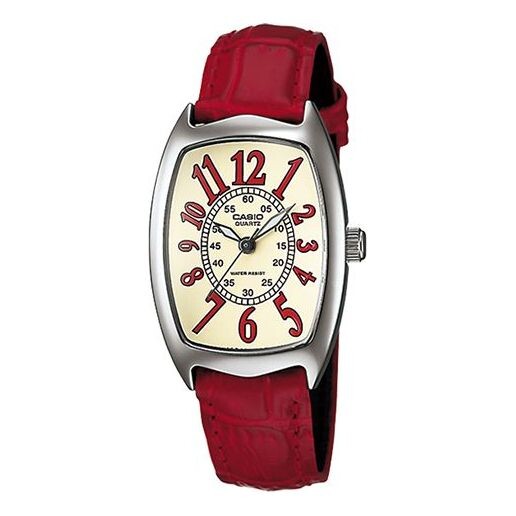 

Часы CASIO Business Leisure Waterproofes Red Analog, красный