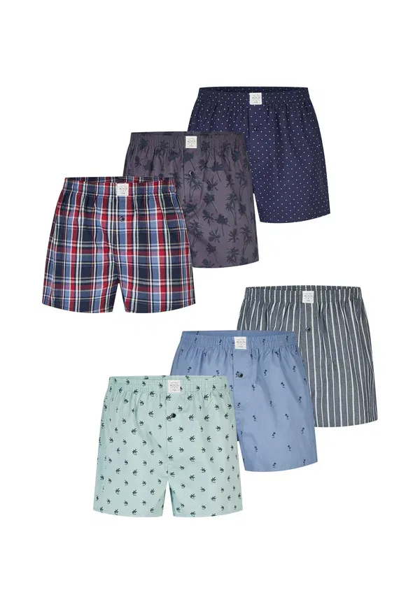 Трусы боксеры хлопок Classics 6-pack, Mg-1, мультиколор