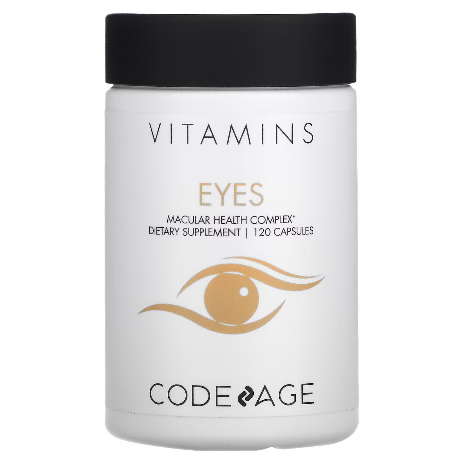 

Codeage, Eyes Vitamin, комплекс для здоровья макулы, 120 капсул