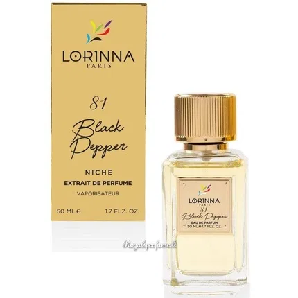Женская парфюмерная вода с черным перцем Lorinna Black Pepper L'OR DE MAYA, 50 мл