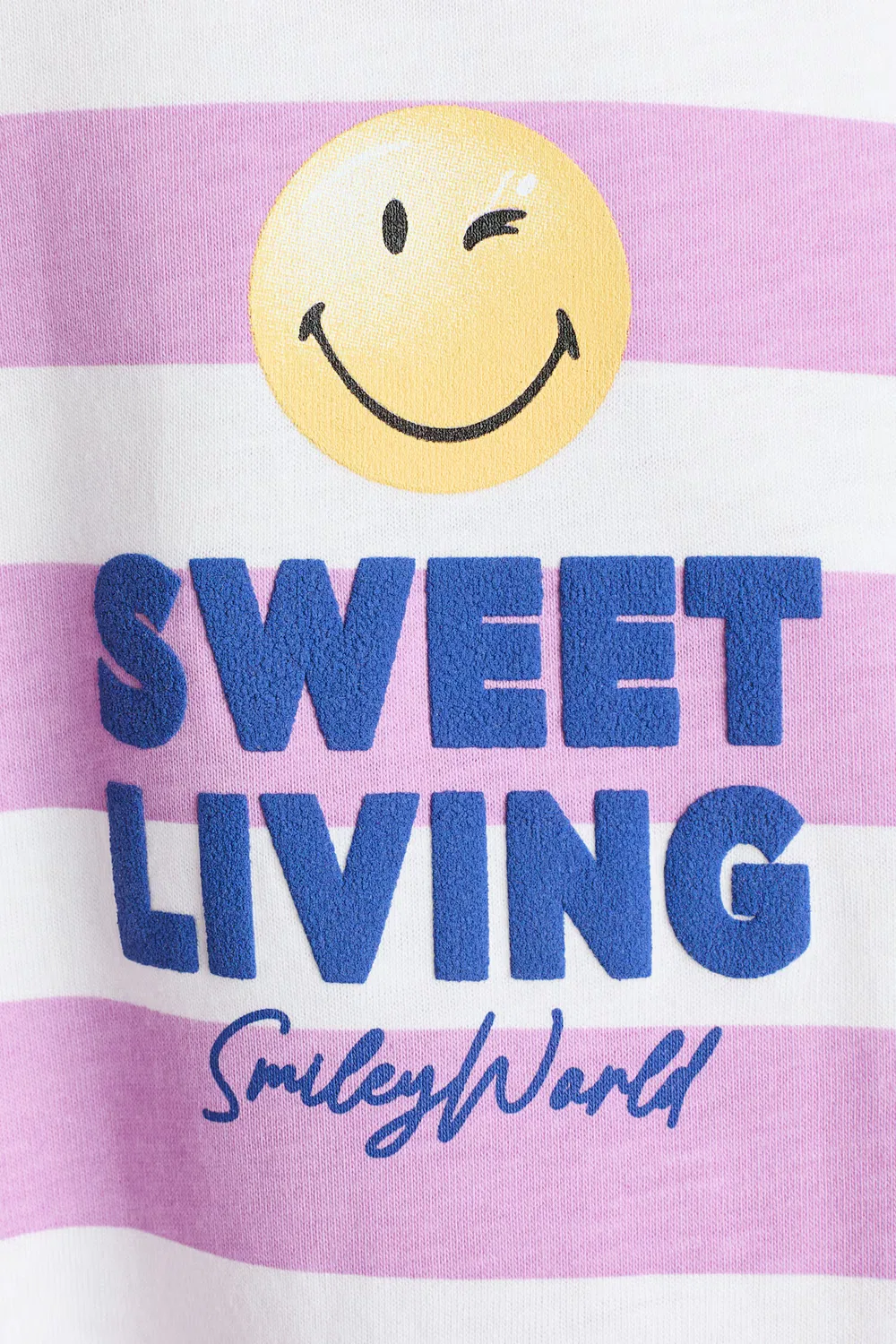 Хлопковая футболка с принтом H&M, Mattlila/Smileyworld — фото 3