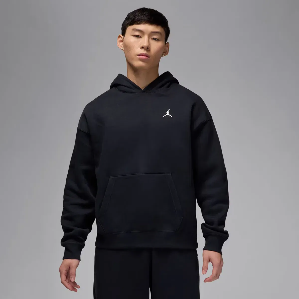 Мужская худи с длинным рукавом BRK OVS PO HD Jordan, Negro
