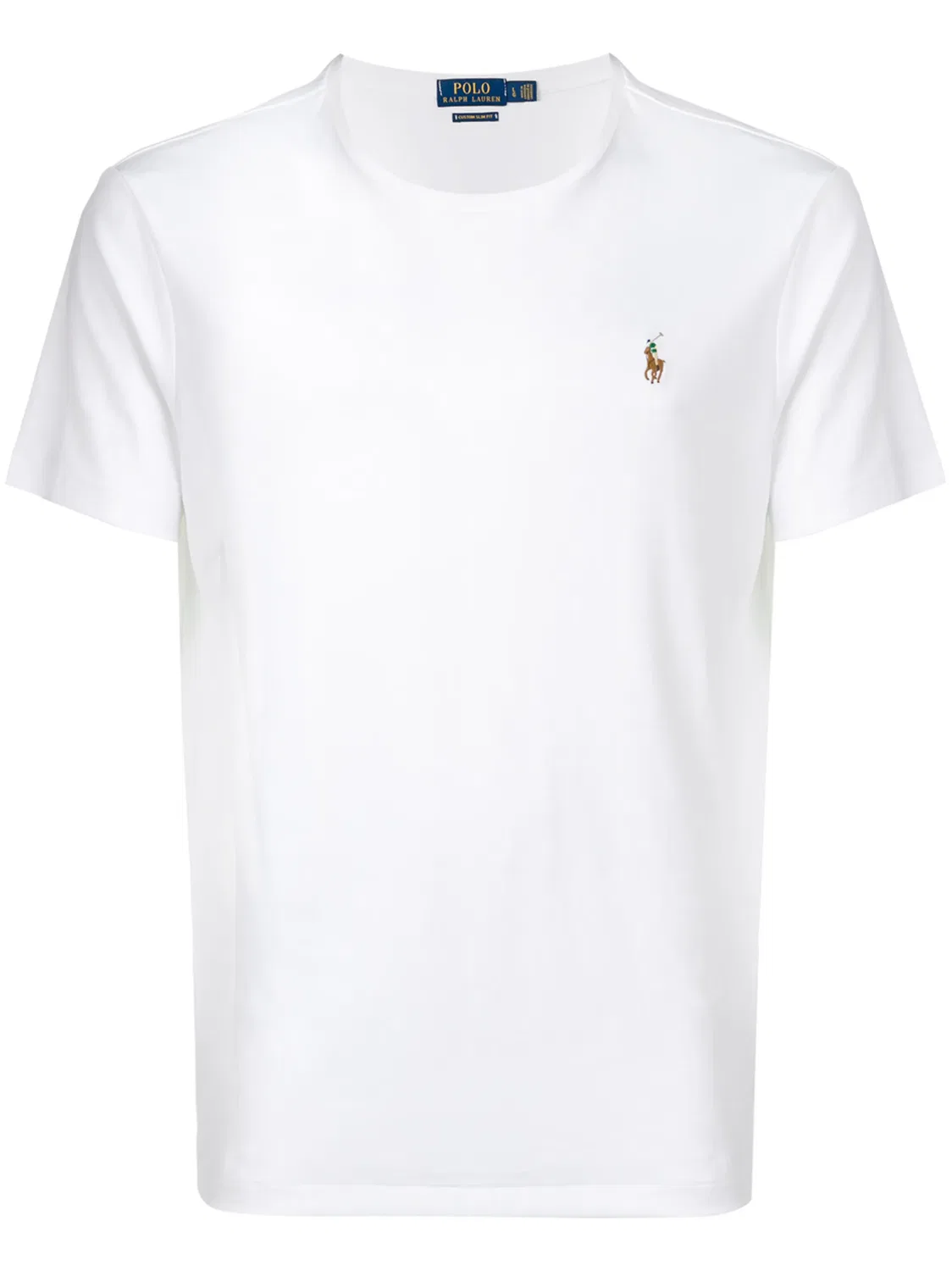 Polo Ralph Lauren Футболка с вышитым логотипом белая