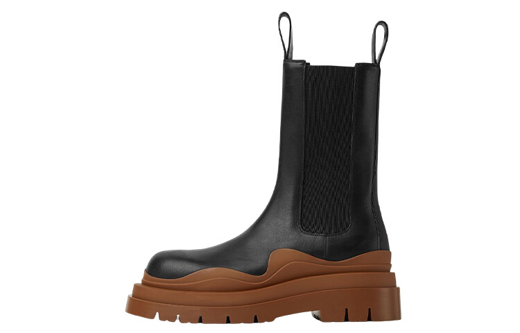 

Ботинки Bottega Veneta Tire, черный