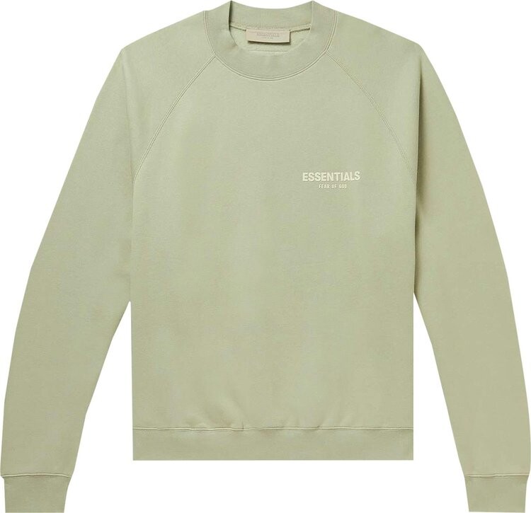 

Толстовка Fear of God Essentials Essentials Crewneck 'Seafoam', зеленый