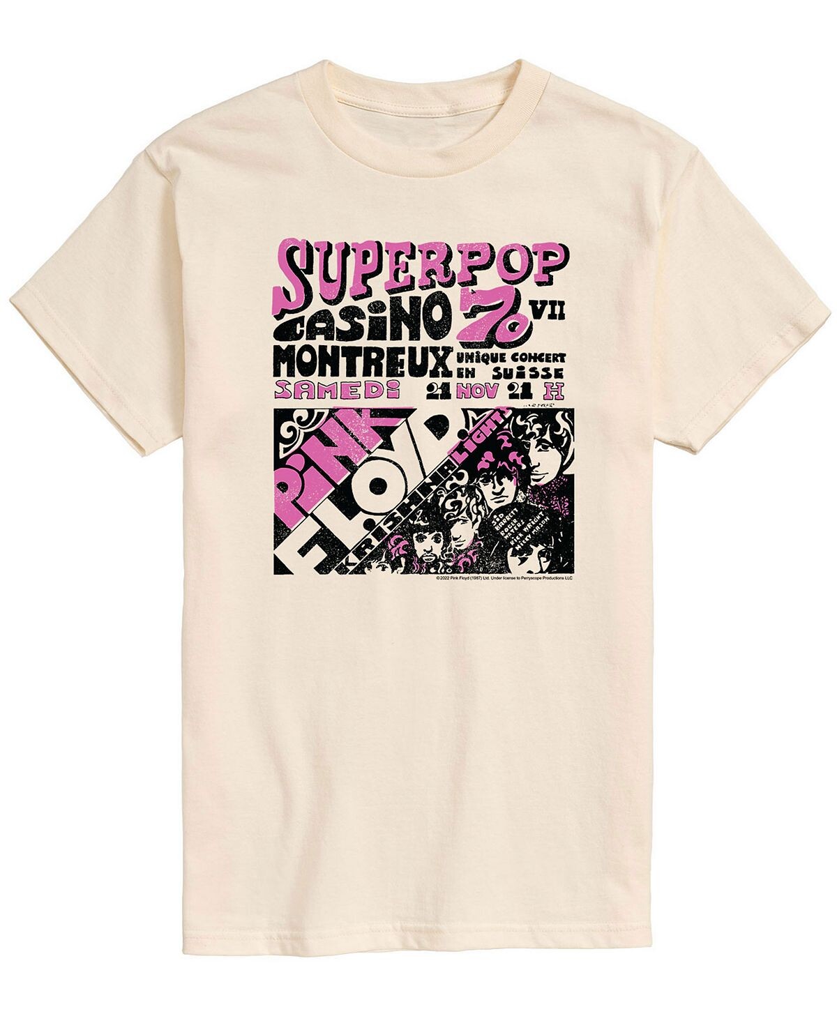 

Мужская футболка pink floyd superpop AIRWAVES, мульти, Серый, Мужская футболка pink floyd superpop AIRWAVES, мульти