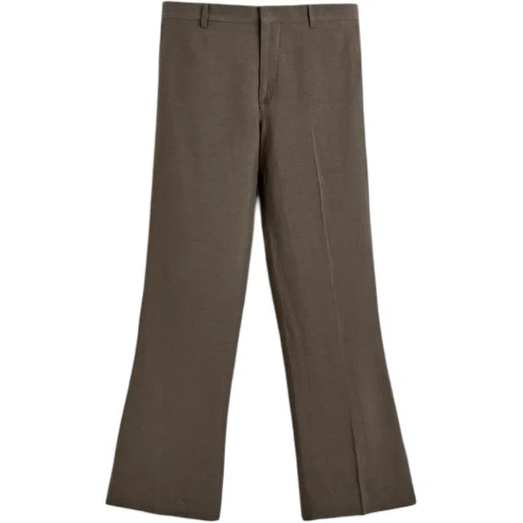 Мужские брюки классические Brown/Dark Taupe ZARA