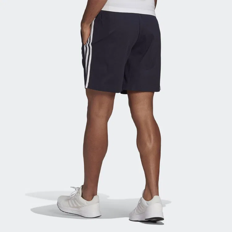 Мужские шорты с принтом Aeroready Essentials 3 Stripes Adidas, Legend Ink — фото 3