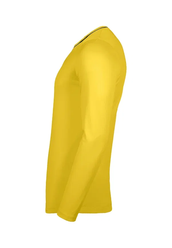 Футболка с длинным рукавом дышащая Long sleeved top Nike Performance, Gelbschwarz, желтый/черный — фото 4