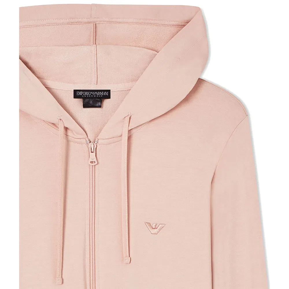 Толстовка на молнии Emporio Armani, розовый — фото 2