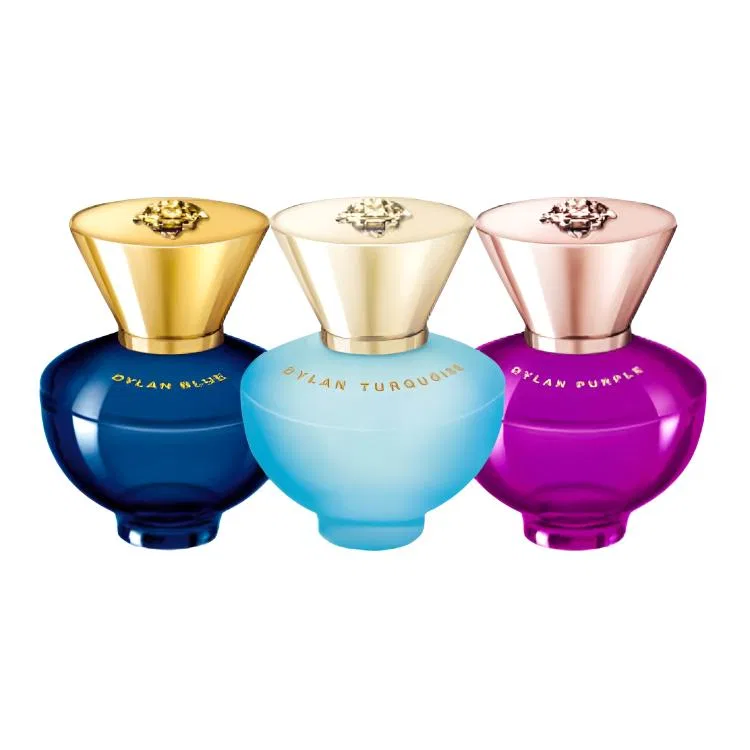 Женский набор мини-парфюмов VERSACE, 3 флакона по 5 мл, Dylan, Peninsula Memory, Sunset Dream, Цвет: Не указан