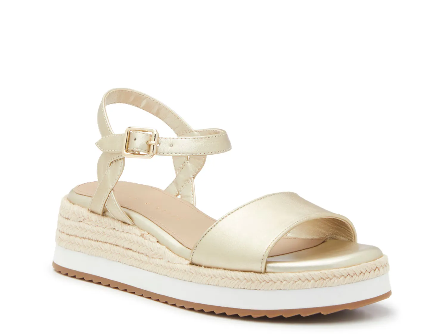 

Сандалии Nicie Wedge Sandal Kelly & Katie, золотой/металлик