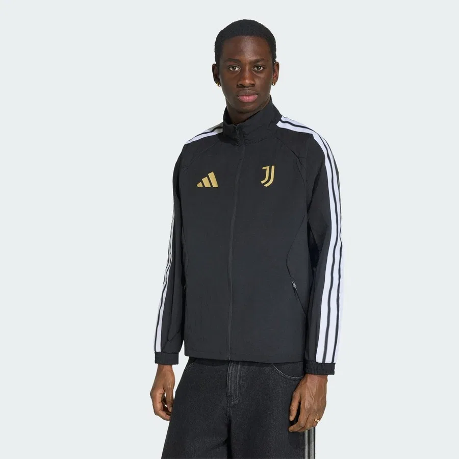 Куртка-антем с молнией adidas Performance Juventus Turin Home Anthem Jacket, Черный