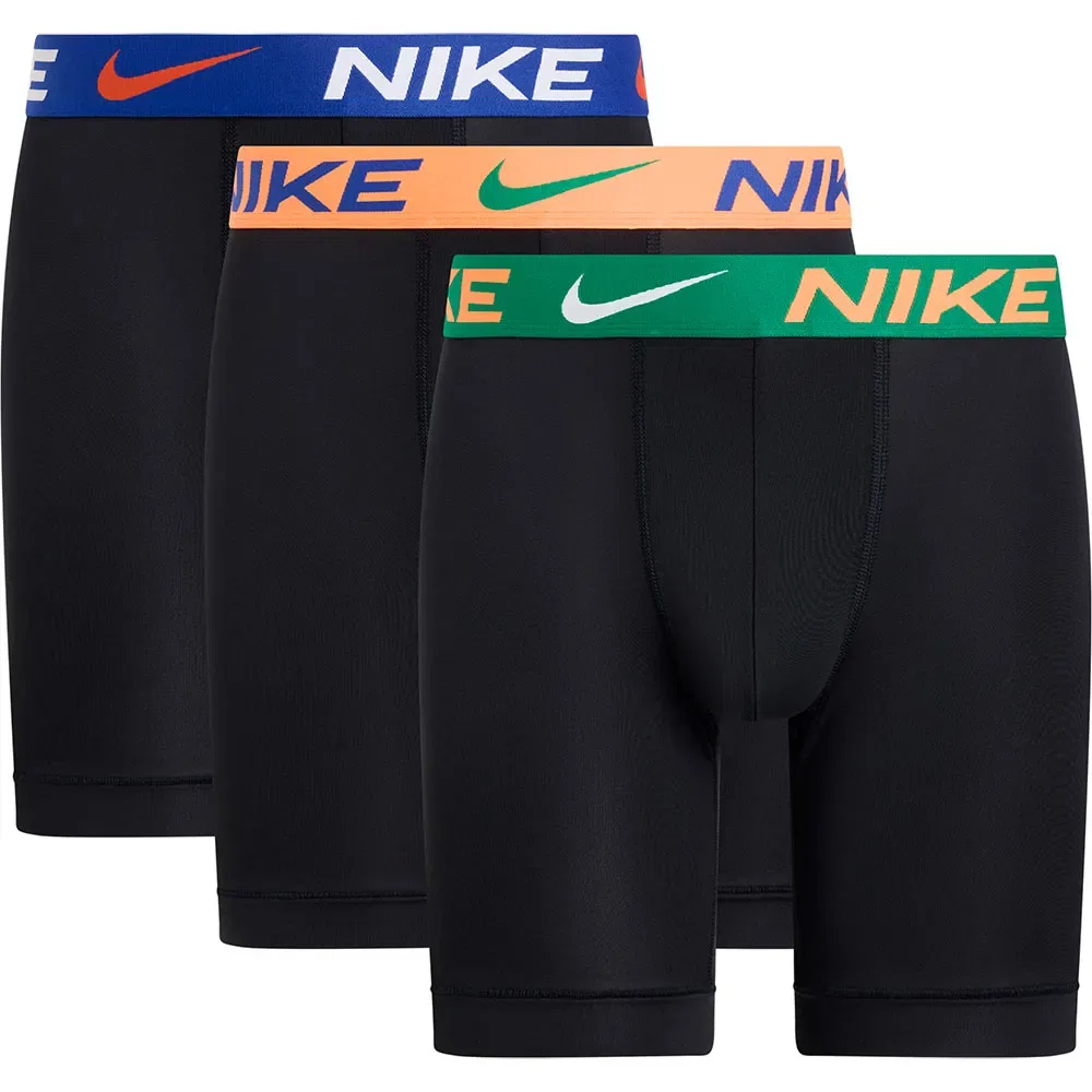 Мужские боксеры с длинной штаниной Nike Dri-Fit, Black