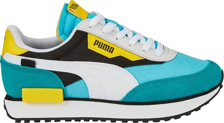 

Кроссовки Puma Future Rider Play On Jr Blue Atoll Deep Aqua, синий, Синий;серый, Кроссовки Puma Future Rider Play On Jr Blue Atoll Deep Aqua, синий