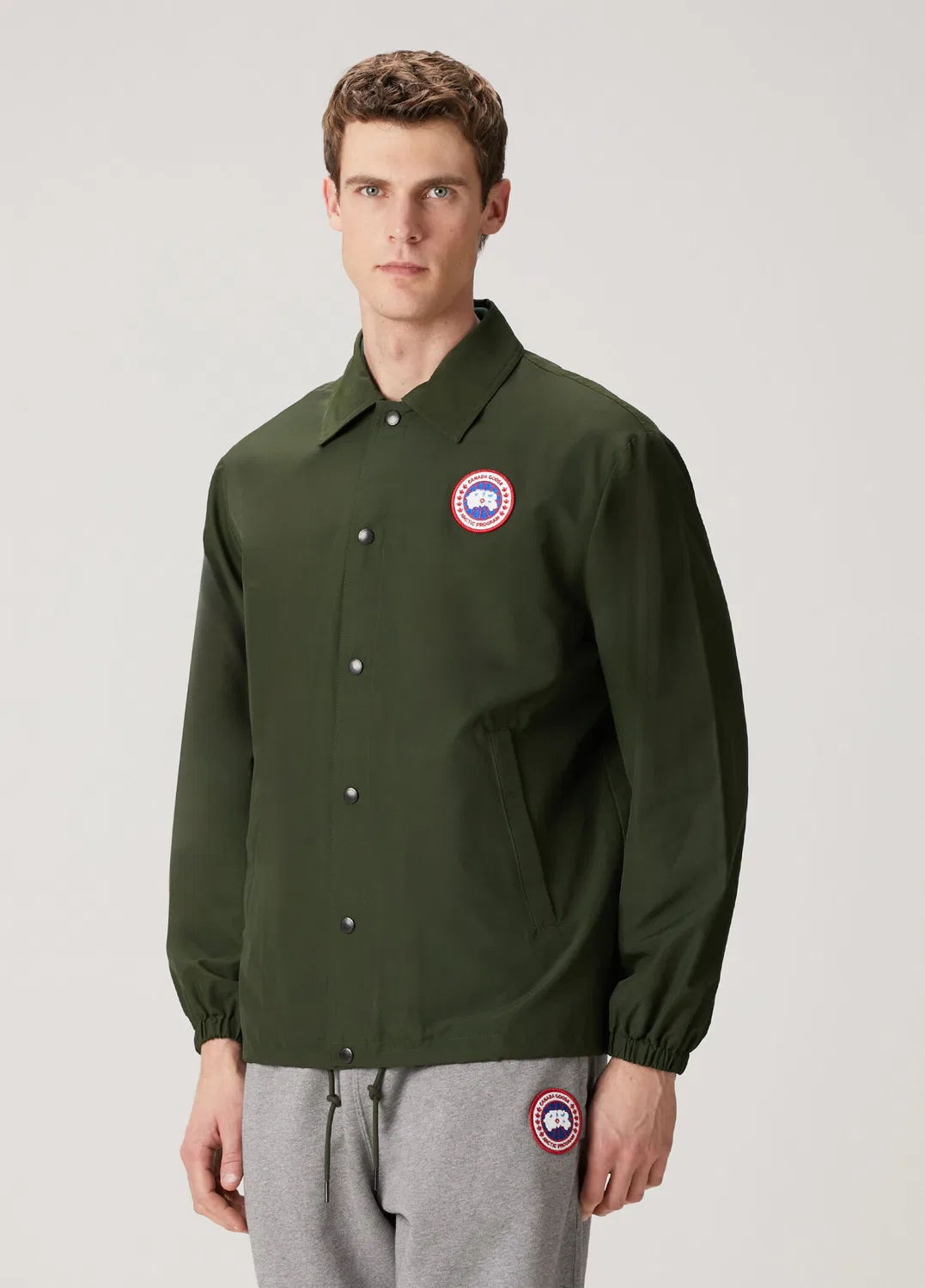Монт Canada Goose Relaxed Fit Regency, haki — фото 3