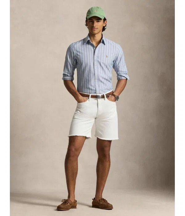 Мужская рубашка с длинным рукавом Polo Ralph Lauren, синий — фото 2