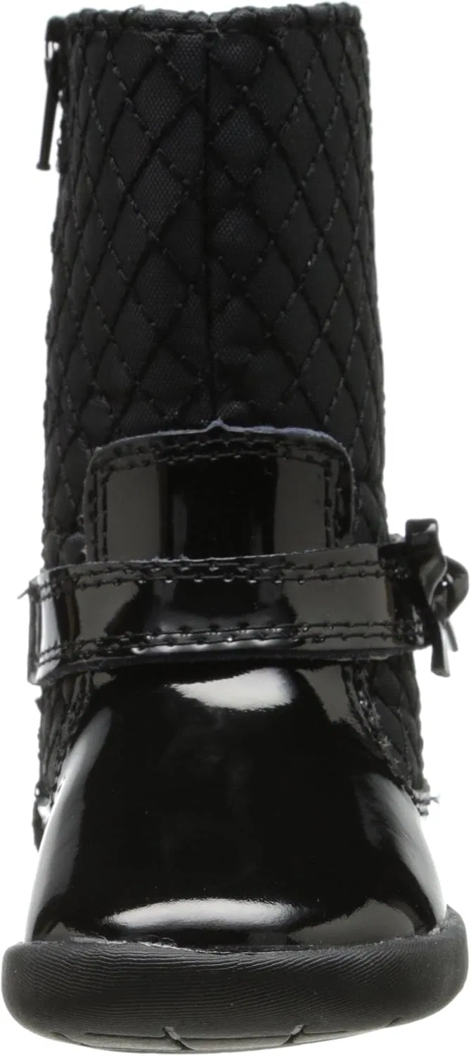 Детские ботинки для девочек Naomi Boot-K pediped, Black — фото 2