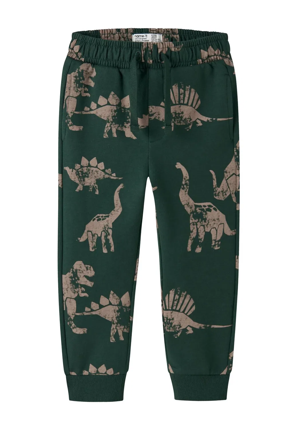 Nmmpnilaus nreg sweat pant bru - спортивные штаны Name It, Pinegrove Green