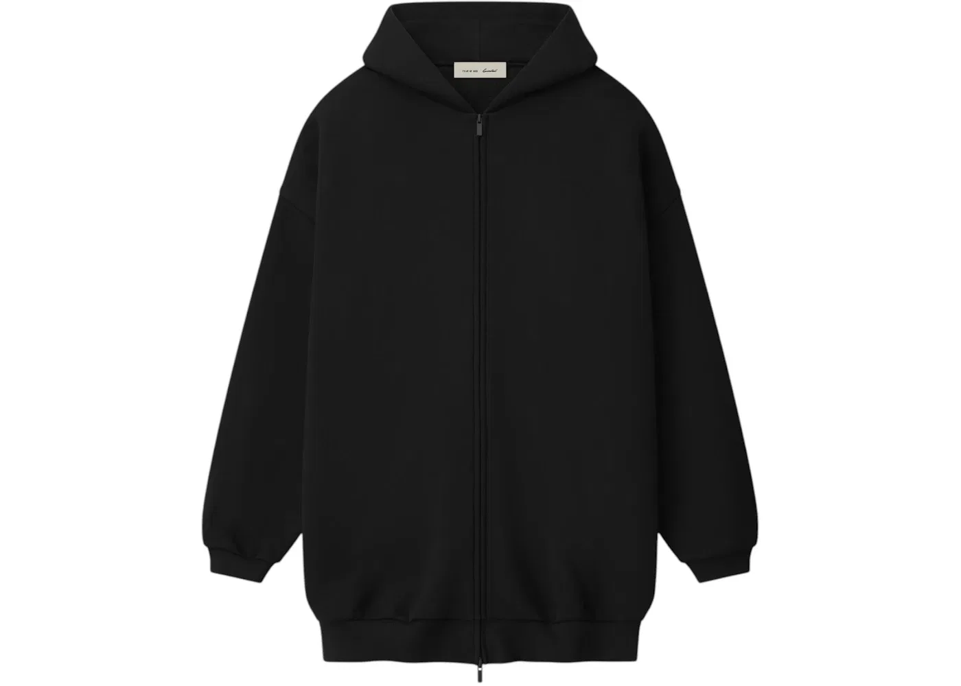 Мужская худи с длинным рукавом Property Lounge Long Zip Fear of God, Black