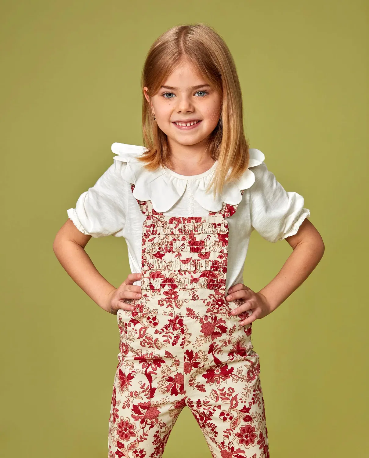 Детский комбинезон для девочек хлопковый Gocco, Beige/Rosa — фото 2