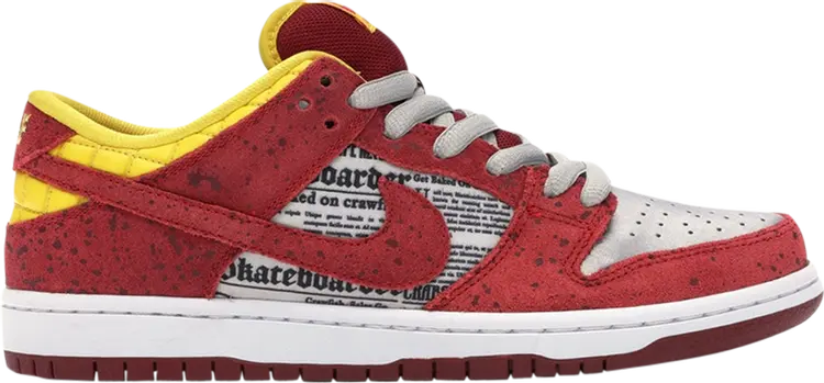 

Лимитированные кроссовки Nike Dunk Low Premium SB QS 'Crawfish' Special Box, красный