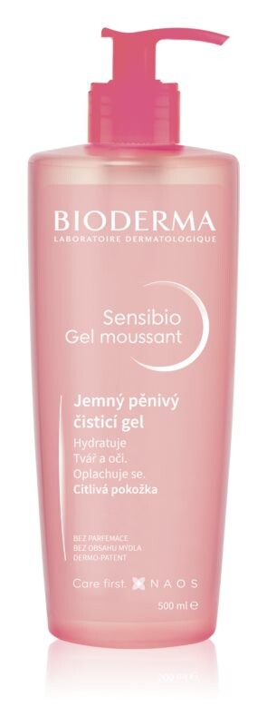 

Нежный успокаивающий очищающий гель Bioderma Sensibio Gel Moussant